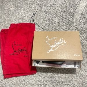 Christian Louboutin pigalle heels 100mm